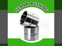 OEM Custom Cross Oil Groove Bushing Sintered Steel Bushings Standar DIN1494